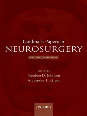 cover image of Landmark Papers in Neurosurgery